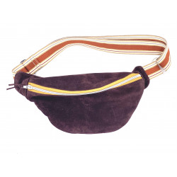 Bauchtasche Aubergine aus...